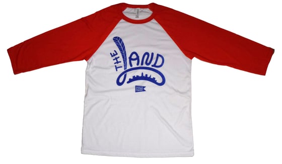 Image of The Land 3/4 Sleeve Baseball Tee