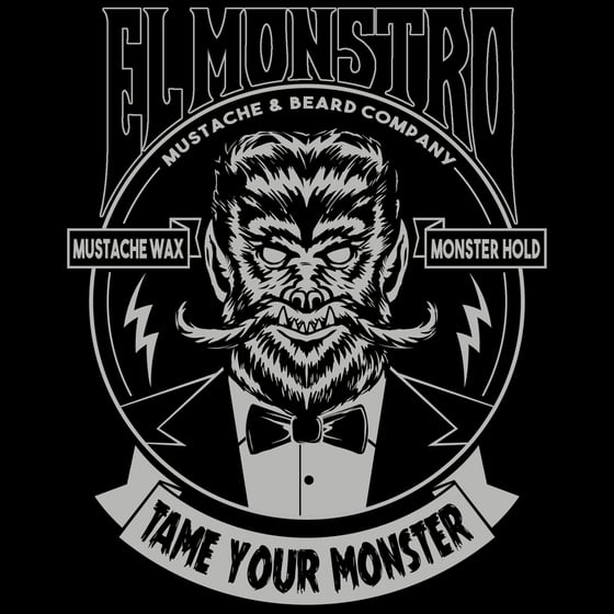 Image of EL MONSTRO • Mustache Wax • Dark Wax • 2 OZ