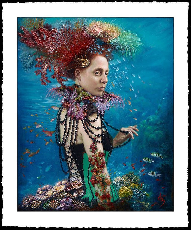 Image of Alexandra Manukyan 'Adaptatia'  Giclée Fine Art Print