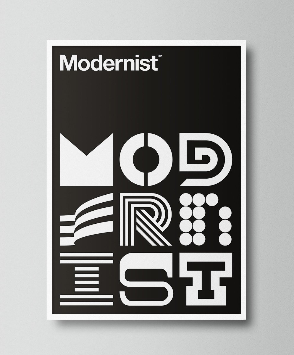 Image of Modernist (Black)