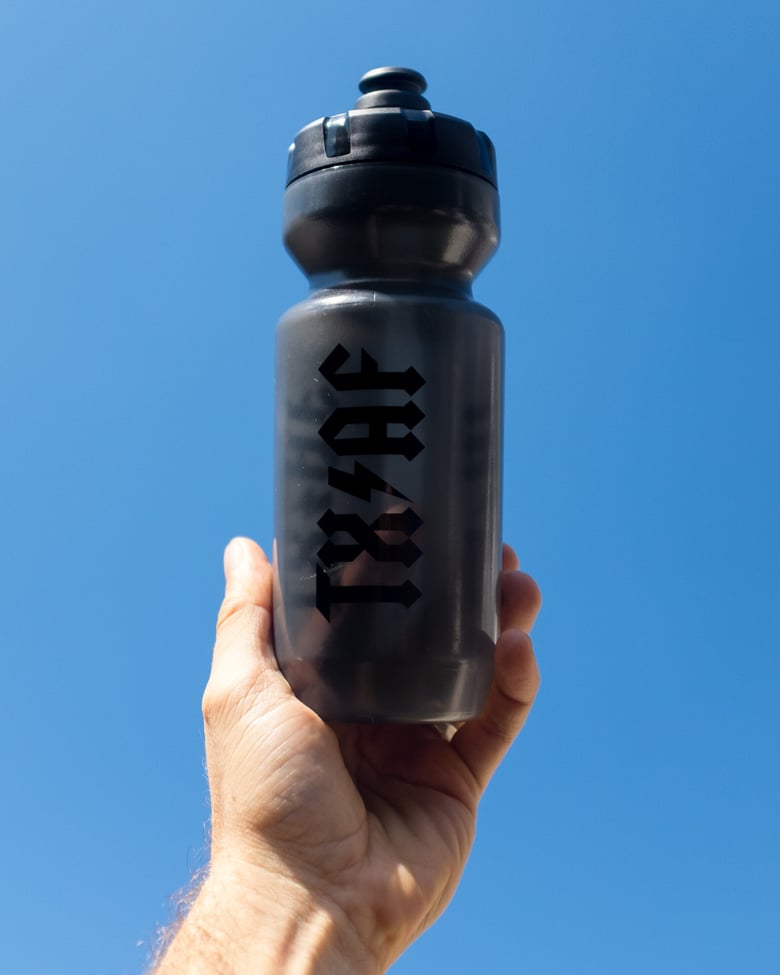 Image of TX⚡️AF Water Bottle :: Black Metal Edition ::  22oz
