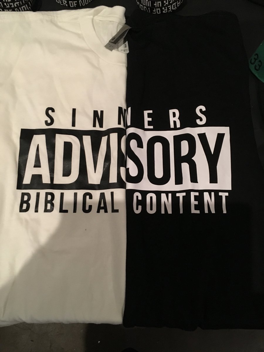 Image of Sinners Advisory [White/Black]