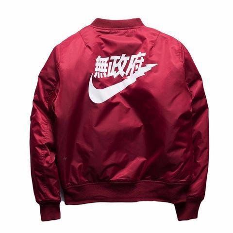 Image of Kanji Bomber Jacket (Red)