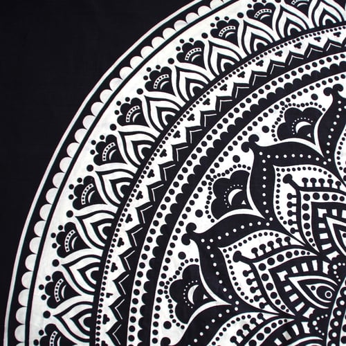 Image of Black and White Mandala Doona Set- WAS $110, NOW