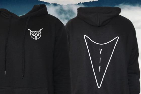 Image of Vif "First" Black Hoodie (Limited Edition)