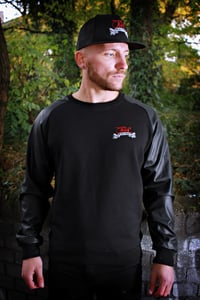 Image 2 of RealSquad Jumper With Leather Sleeves