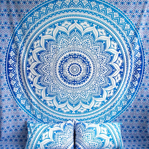 Image of Blue Ombre Doona Set-Marked down from $110, NOW