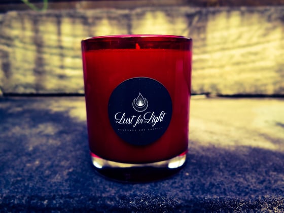 Image of Red Jar Candle