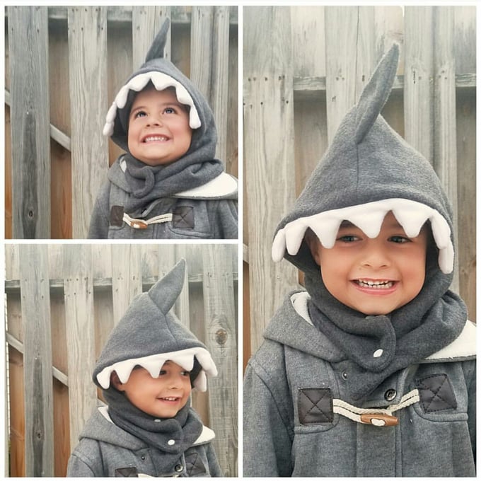 Image of Shark hoodie