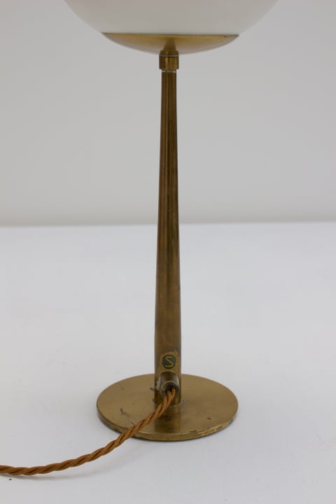 Image of Brass Table Lamp by Hans-Agne Jakobsson, Sweden 1960s