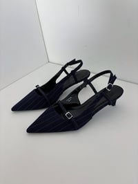 Image 2 of Blue kitten heel // 38