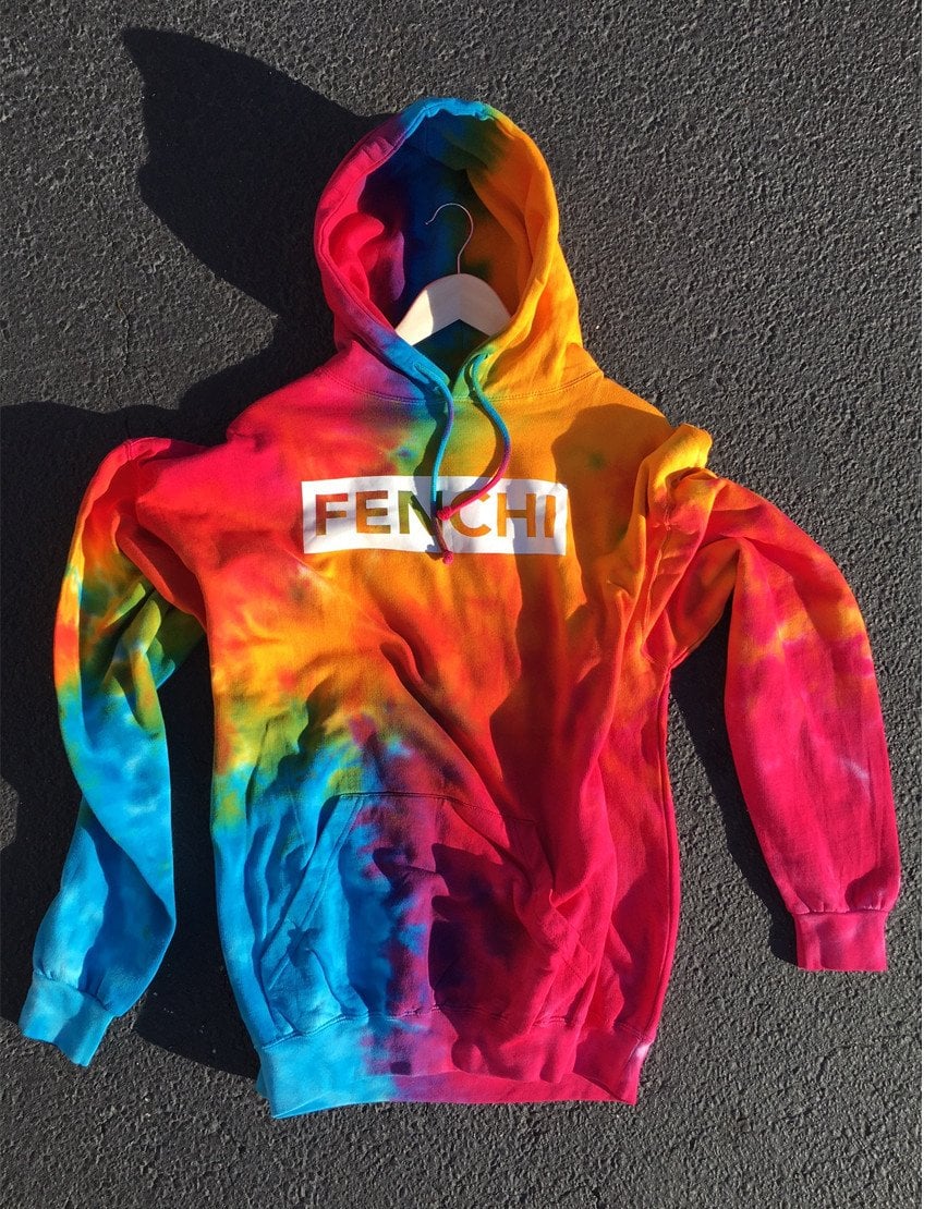 Image of ''Fenchi" Tie Dye Hoodie
