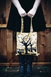 Black Cat Crossing Tote Bag