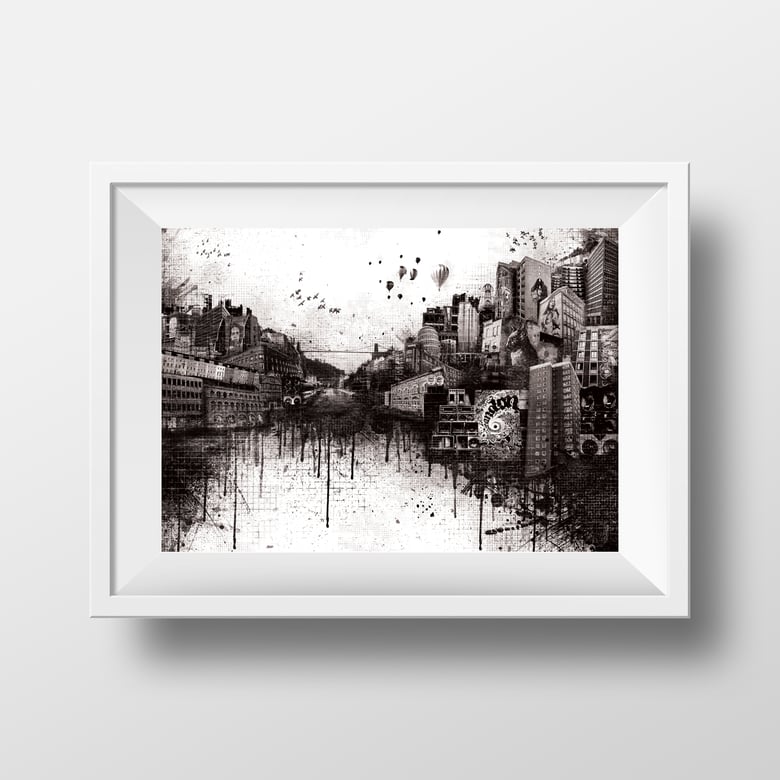 Image of BRISTOL CITYSCAPE A3 HEAVYWEIGHT PRINT