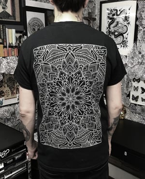 Image of Mandala Print T-shirt