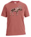 Image of Moose Tribe copper garment dyed t-shirt