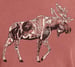 Image of Moose Tribe copper garment dyed t-shirt