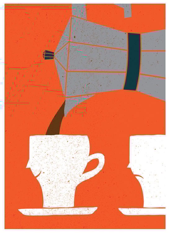 Image of Coffee Talk - Everyday Greeting Card - Blank Inside
