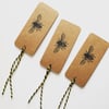 Manchester Worker Bee Gift Tag - Pack of 3
