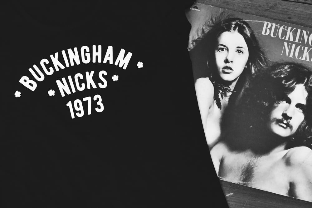 BUCKINGHAM NICKS 1973 t-shirt / in the stillness of remembering
