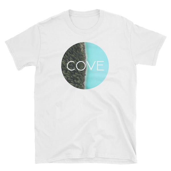 Image of Cove Mens Designer T-shirt - Coast