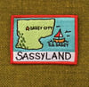 Sassyland- Iron on Patch