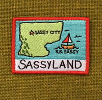 Image 1 of Sassyland- Iron on Patch