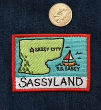 Image 2 of Sassyland- Iron on Patch