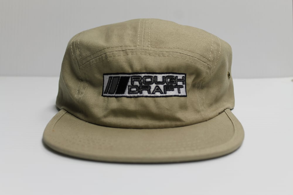 Image of Rough Draft Embroidered 5Panel Hat