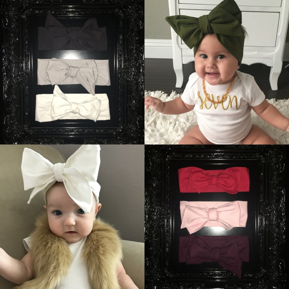 Image of Baby Head Wrap - SOLIDS