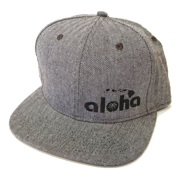 Image of Aloha Herringbone Snapback Hat