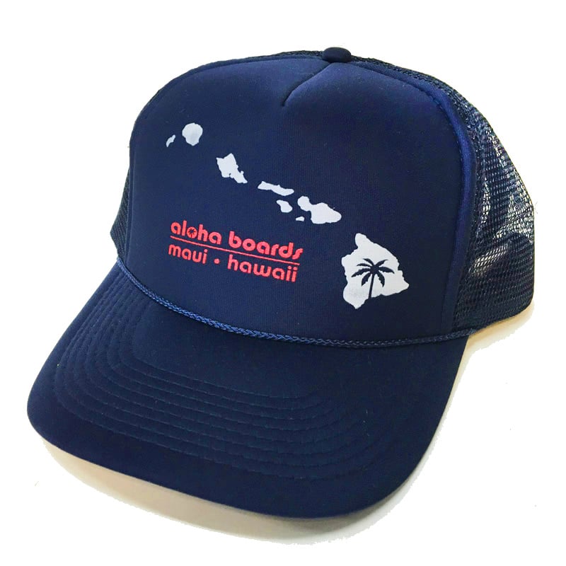 Image of Aloha Boards Navy Foam Trucker Hat