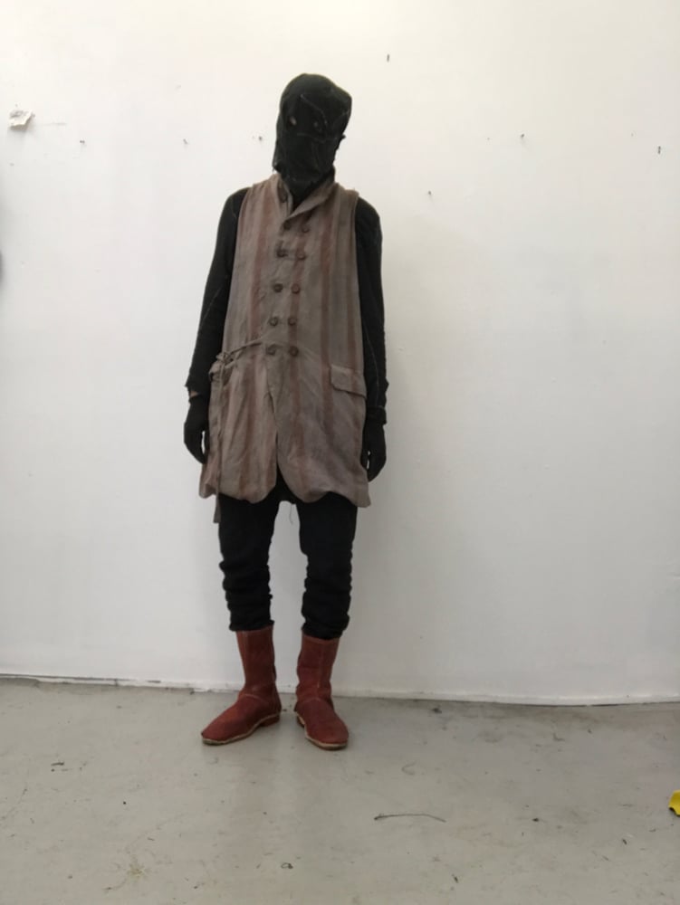 Image of Metsu Double Breasted Sleeveless Jacket