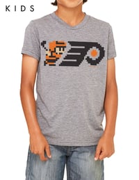 Image 1 of 8-Bit Philly Hockey Kids T-Shirt