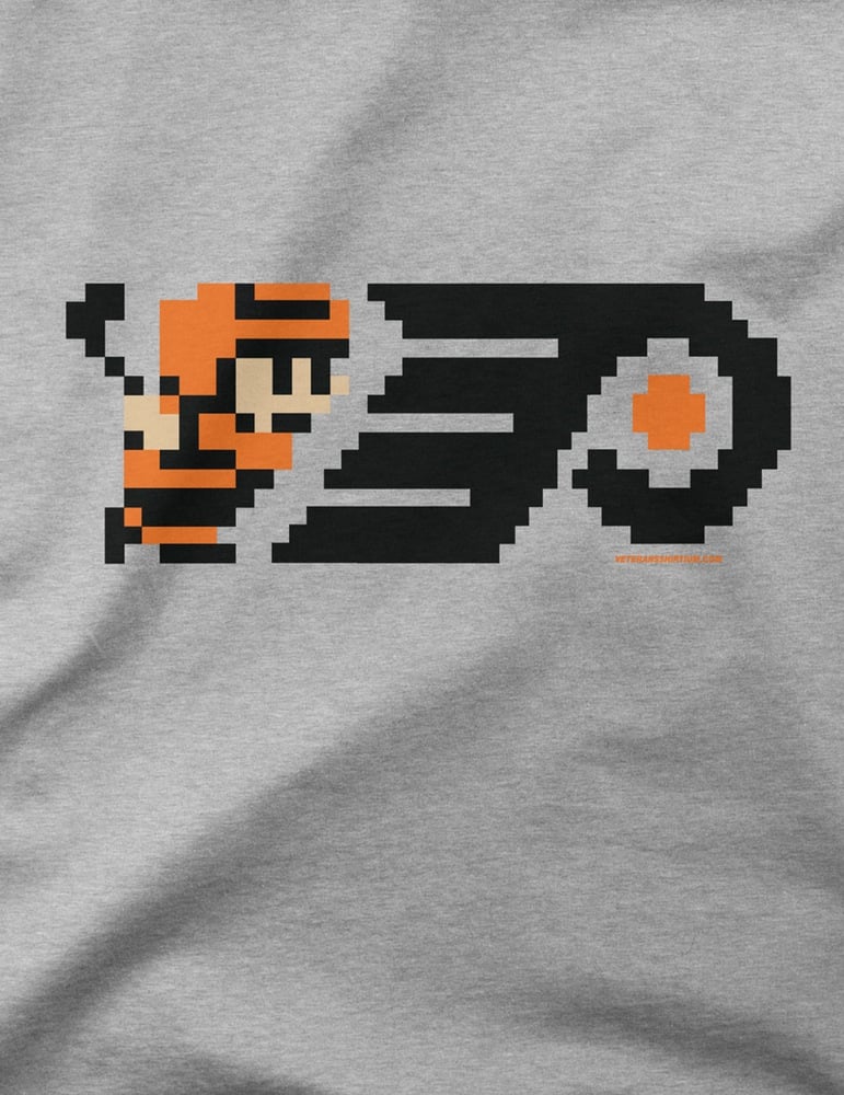 Image of 8-Bit Philly Hockey Kids T-Shirt