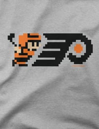 Image 2 of 8-Bit Philly Hockey Kids T-Shirt