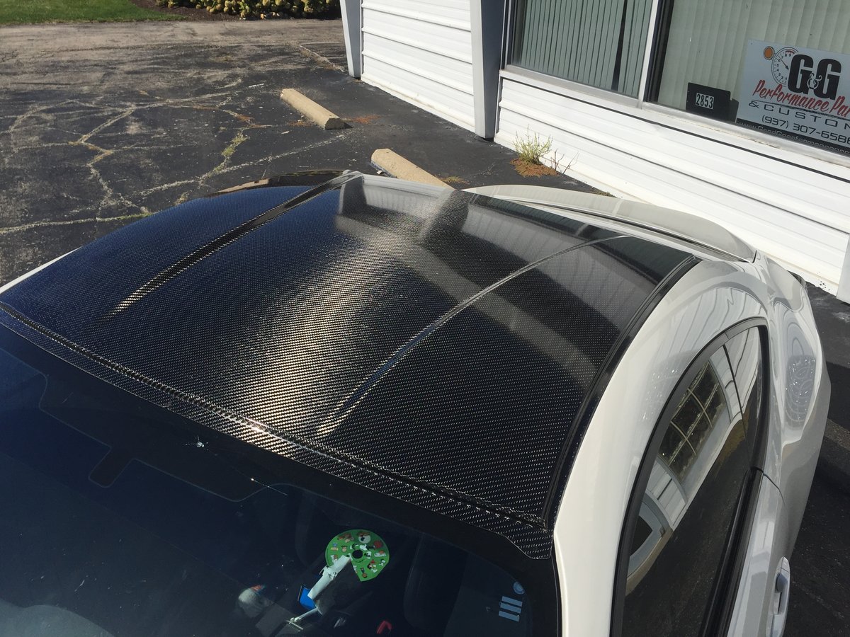 Dry carbon fiber FR-S/BRZ/GT86 roof panel / Marsh Composites