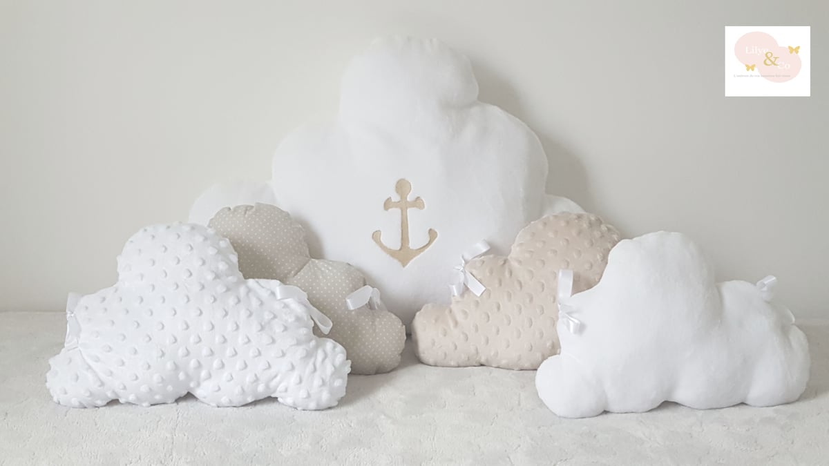 Tour De Lit Nuage Lilyeandco Tour De Lit Nuage Lilyeandco