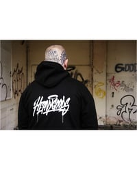 Image 3 of Heavy Goods Taste Handstyle Logo Hoody