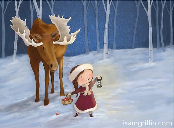 Image of MERRY & BRIGHT, HOLIDAY - Studio Print