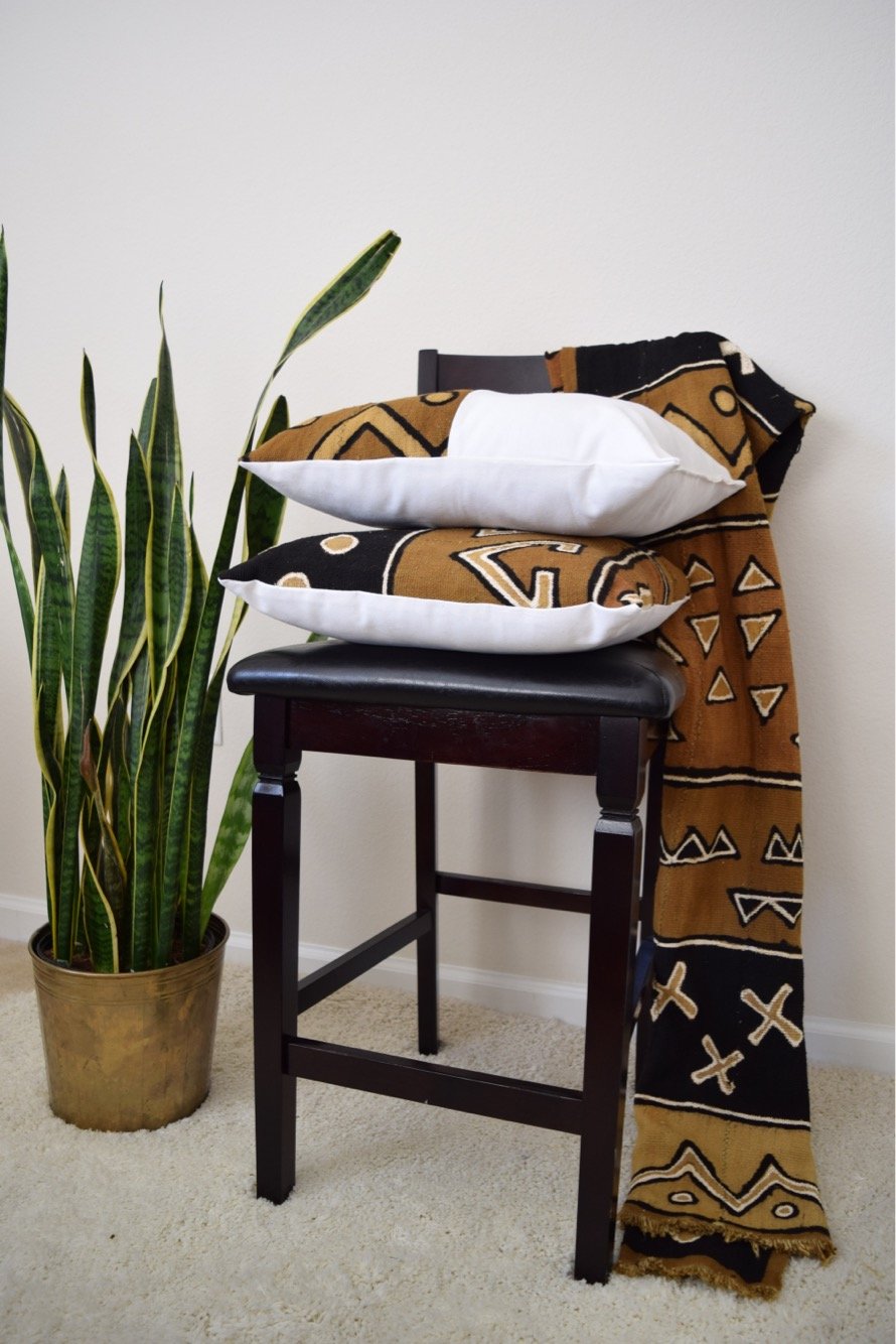 Image of Efia Tribal Mud cloth Pillow Set