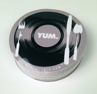 Image 2 of "YUM" vinyl sticker