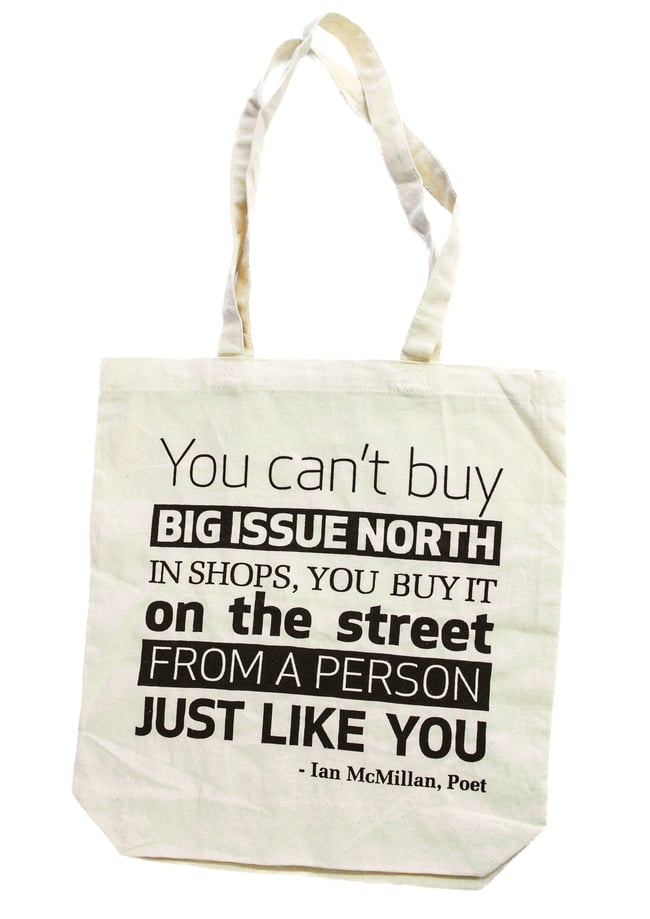 Big Issue North Tote Bag