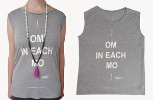 Image of Women Eco Tank Top  "OM IN EACH MO"
