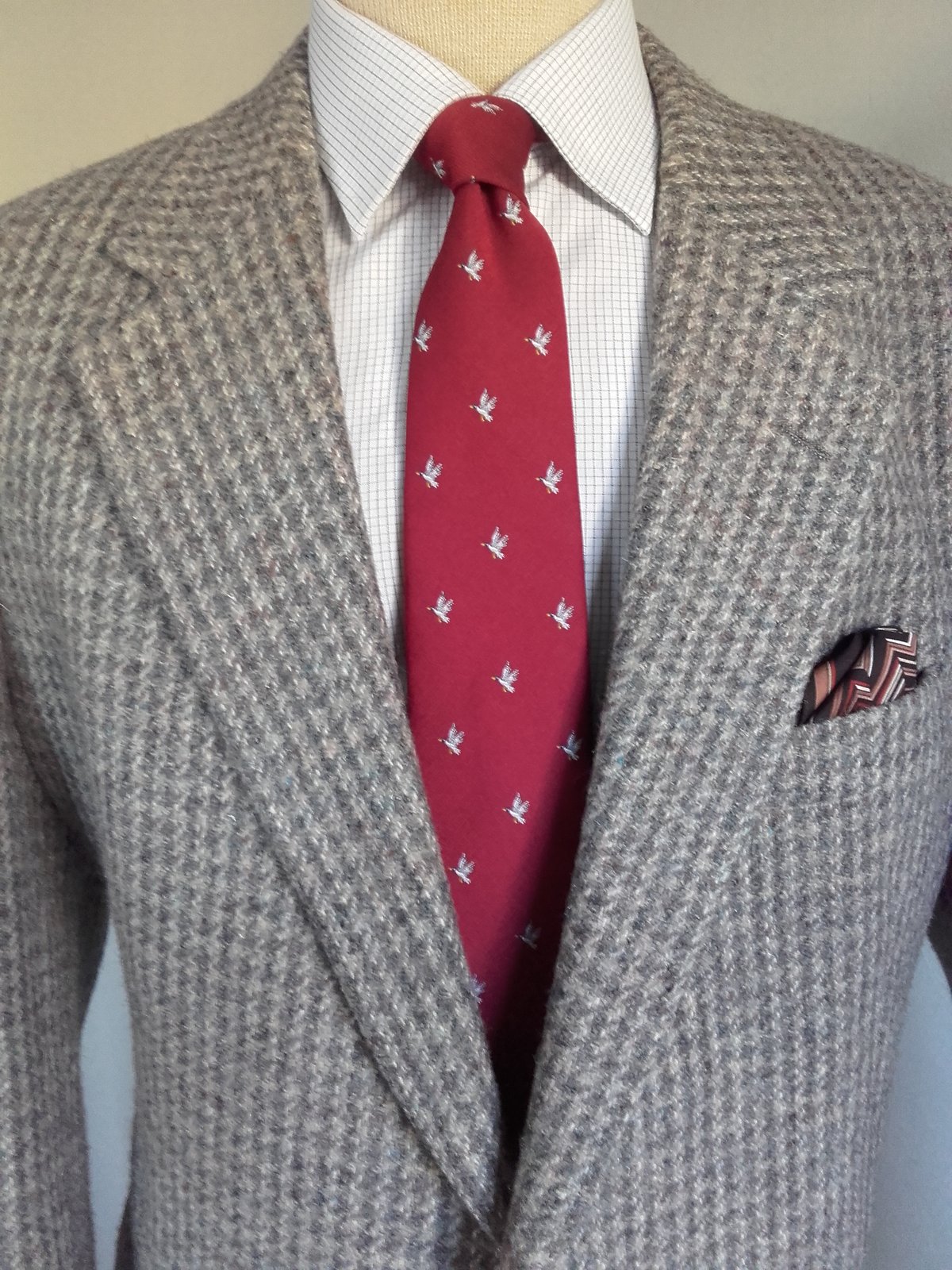 vintage harris tweed sport coat