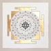 Image of Sri Yantra | Limited Edition Giclée + 24k Gold Print 