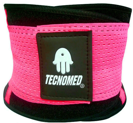 Image of Tecnomed Xtreme Power Fitness Belt, Thermo Shaper. Unisex. PINK