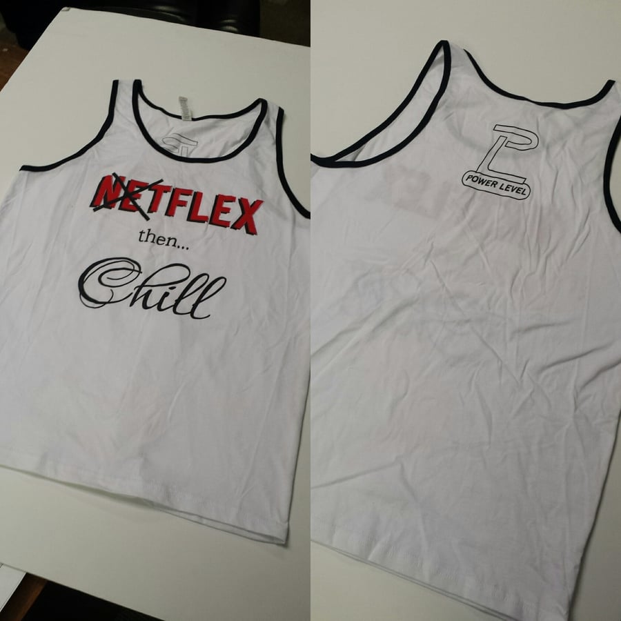 Image of "FLEX Then...... Chill" Tank Tops