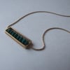 Green Abacus Necklace