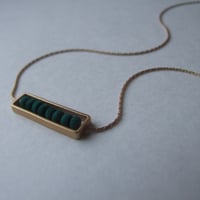 Image 5 of Green Abacus Necklace